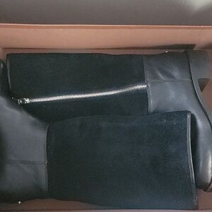 Coach Heeled Boots Black 8M